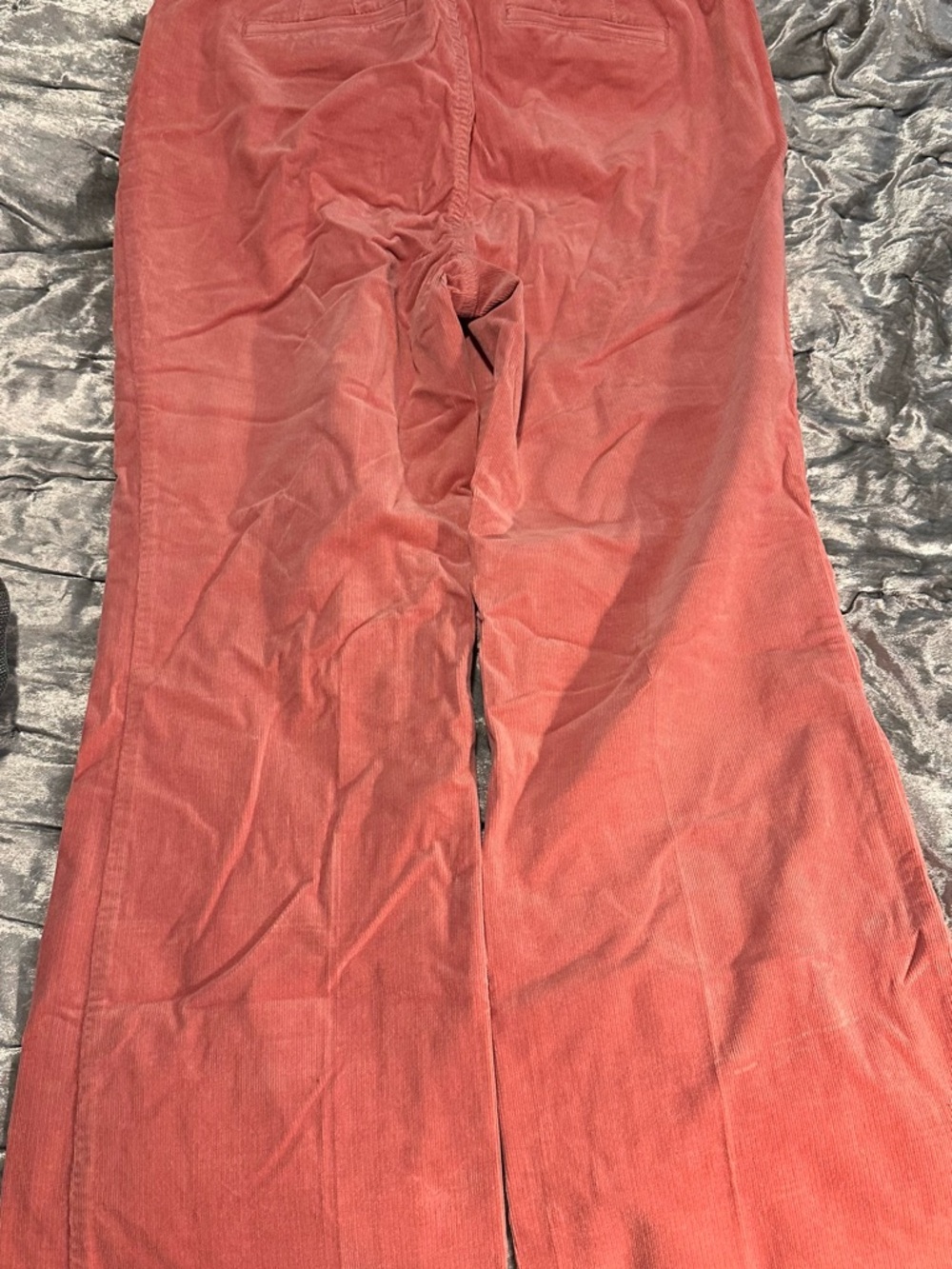 Corduroy wide-Leg Pants in Dusty Rose - Picture 3 of 3